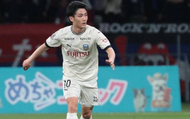川崎FのMF大島僚太が負傷、右下腿三頭筋肉離れ
