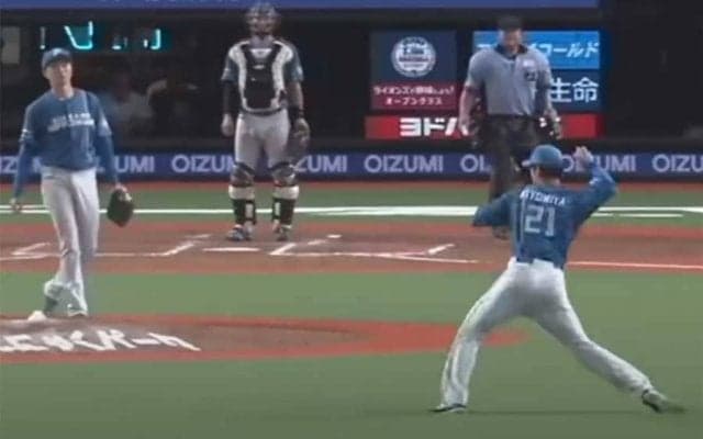 襲い来る“凶器”回避の超速アウト　泥臭くない清宮幸太郎に絶賛「相当上手い」
