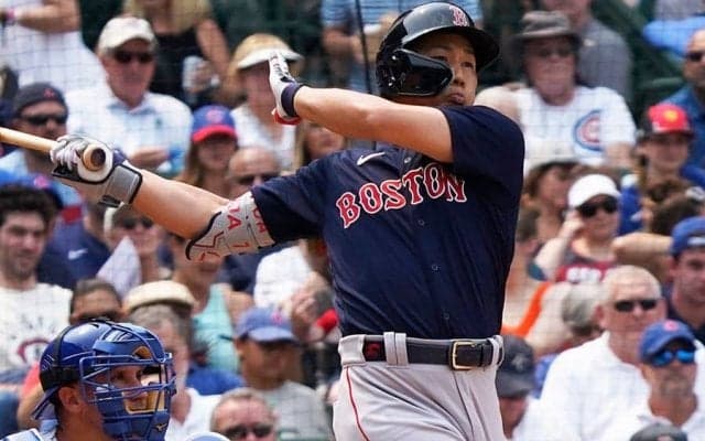 【MLB】吉田正尚、貪欲3安打で首位打者射程圏「まだまだ進化できる」　“超遅球”捉えて100安打