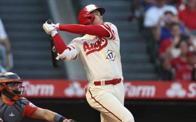 【MLB】大谷翔平、2試合連続34号　キング独走58HRペースも…エ軍は継投裏目で逆転負け