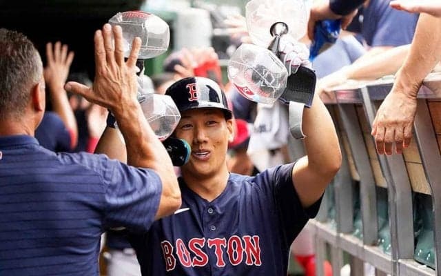 【MLB】吉田正尚、満塁弾の裏に“オリの愛情”　届いた粋な演出に照れ笑顔「ありがたい」