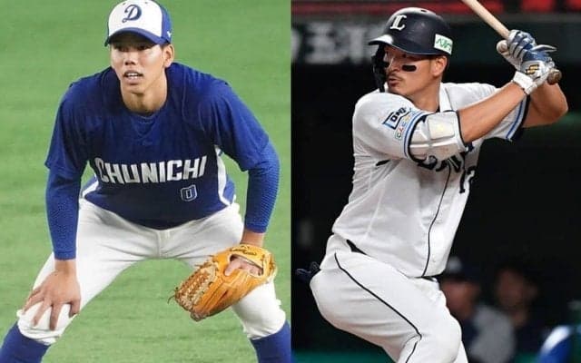 西武・川越誠司、中日・高松渡の緊急トレード発表　立浪竜が6月に続く積極補強