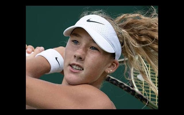 快進撃続く16歳 トップ100へ