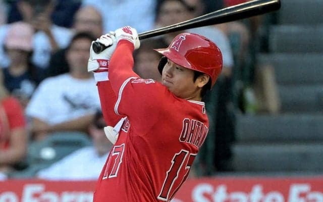【MLB】大谷翔平、178キロ適時三塁打で“三塁打王”に　7戦連続安打、日本人初の4試合連発なるか