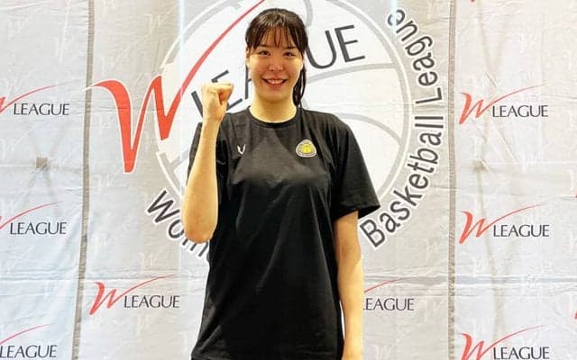 Wリーグのサマーキャンプに出場した女子韓国代表のパク・ジス…「同世代の選手たちのように頑張らないと」