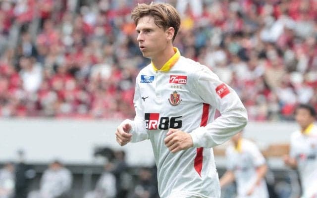 名古屋FWユンカーが自身のスーパーゴール未遂に嘆き？あとわずかだったシーンを自らアップ「これえぐかった」「決まってたら年間ベストゴール」