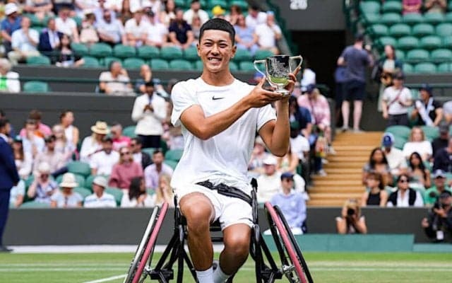【ウインブルドン】小田凱人が自らの世界一を証明、長所を生かしたテニスでライバルを完全攻略　最強伝説の序章へ