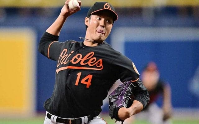 【MLB】藤浪晋太郎、背番号「14」でオリオールズデビュー登板　出会い頭の一発浴びるも12試合連続無四球と安定