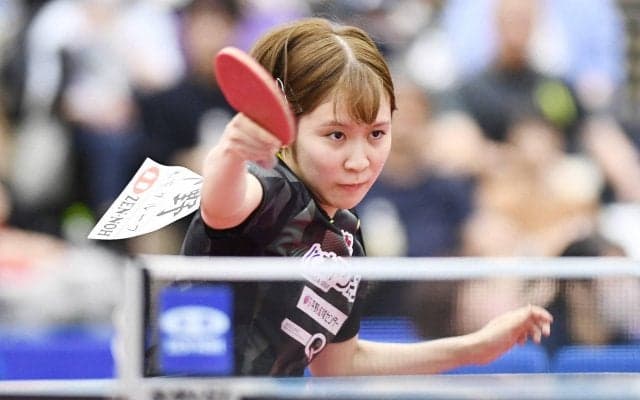 平野美宇が張本美和にリベンジ！8歳差対決を制してベスト4入り【卓球 全農CUP】