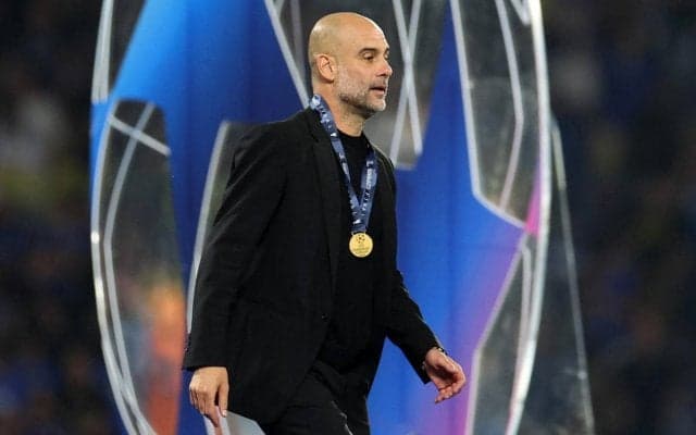 3冠シティのグアルディオラ監督、横浜FMと4年ぶり対戦に「大好きなチーム、明日は面白いサッカーになる」