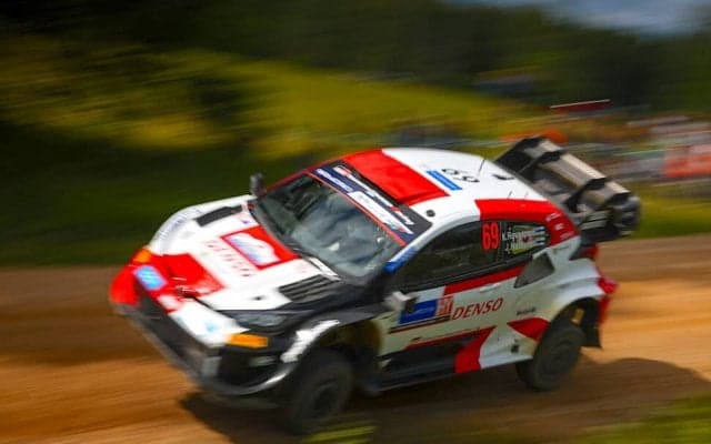 【WRC】第8戦ラリー・エストニア　トヨタのカッレ・ロバンペラが全SSで首位「素晴らしい一日」と自画自賛