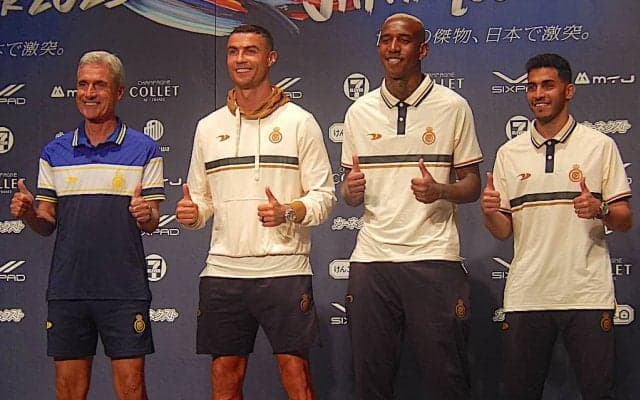 アル・ナスル来日記者会見、クリスティアーノ・ロナウドが「誰もがプロサッカー選手にはなれない」と人生哲学を語る