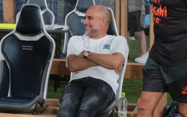 「とても上手くプレーしていた」ペップが横浜FMの戦い方を称える、後半の逆転勝利には一定の手応え「良いテストだった」