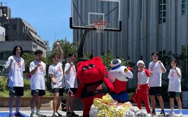 渋谷でFIBAワールドカップ開幕1カ月前イベント開催…田中大貴とベンドラメ礼生が期待語る