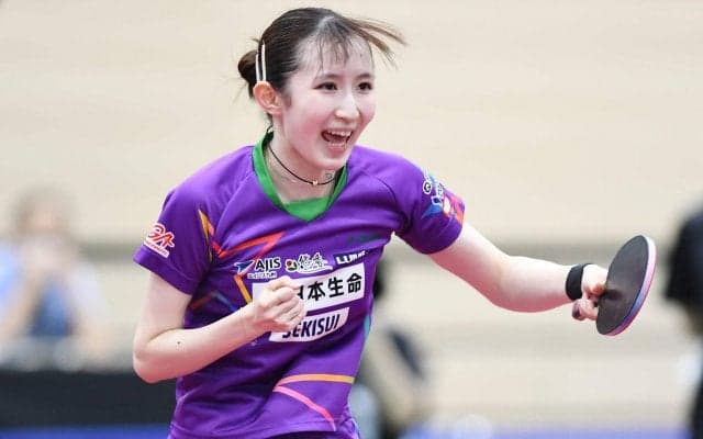 早田ひな 19歳の大藤を破り決勝進出！決勝は黄金世代対決へ【卓球 全農CUP】