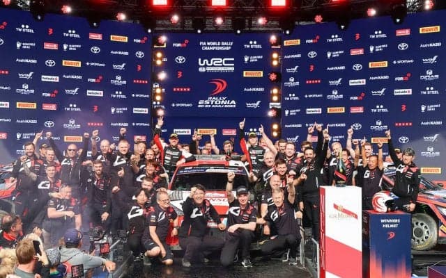 WRCエストニア：「勝つぞ！ 勝つぞ！ 勝つぞ！」豊田章男会長コメント全文