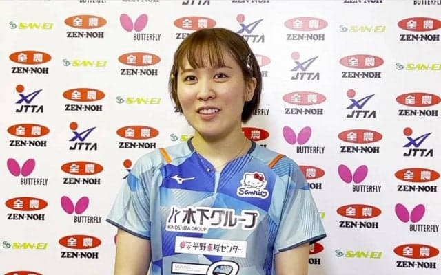 平野美宇 伊藤美誠との『みうみま』対決に敗れて3位「本当にちょっとの差が出てしまった」【卓球 全農CUP】