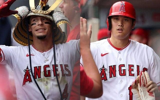 【MLB】同僚を迎える大谷翔平「表情が優しすぎて…」　笑顔で肩ポンポン「かっこよすぎた」