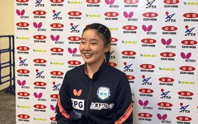 6位に終わった最強中学生 張本美和「強くなった部分もあるけど、何もできない状態がある」【卓球 全農CUP】