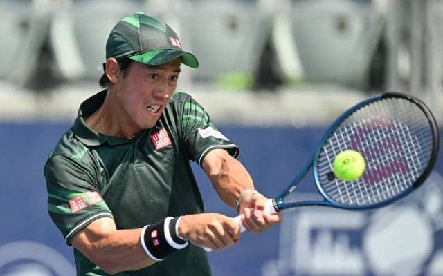 錦織圭、1年9ヵ月ぶりのツアー大会で初戦突破! 世界63位を2時間超の熱戦の末に下す[アトランタ・オープン]