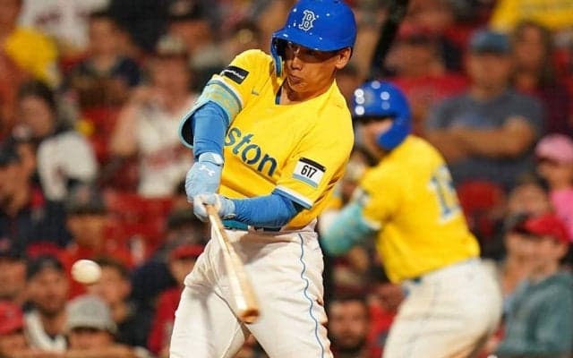 【MLB】吉田正尚、7戦ぶり豪快12号2ラン　猛打賞は10度目…止まらぬ快音に本拠地は熱狂