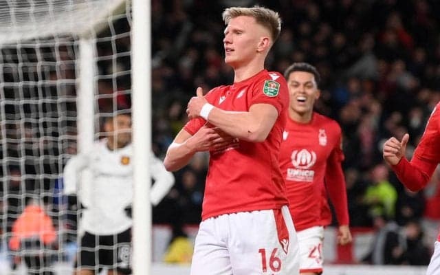 フォレストFWサリッジがMLSのナッシュビルに特別指定選手として加入、昨季はプレミア26試合1ゴール