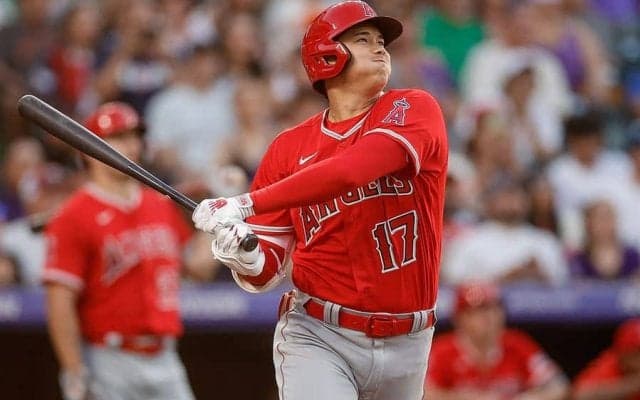 【MLB】大谷翔平、リーグ最多62四球で“打撃5冠”に　打点、得点、出塁率もトップ射程圏