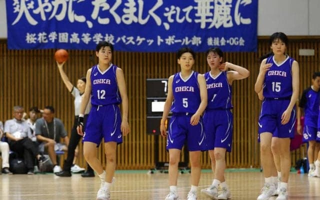 桜花学園が初戦を快勝…キャプテン田中こころは「“ディフェンスからブレイク”を最後まで継続していきたい」