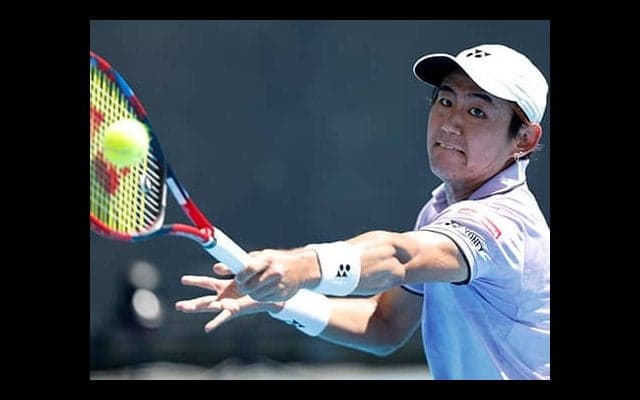 西岡 世界82位に逆転負け