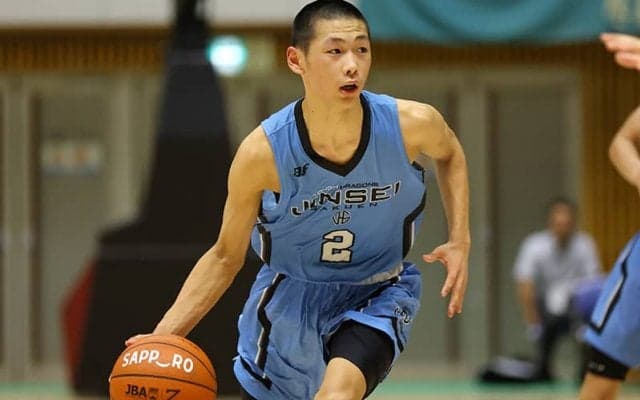 尽誠学園の金山颯、衝撃デビューに続き自身初の“トリプルダブル”…U15島根出身のルーキーが躍動