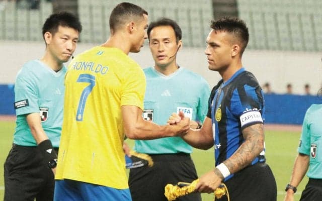 インテルは新戦力フラッテージが同点弾も勝ち切れず…C・ロナウド先発のアル・ナスルとドロー決着【国際親善試合】