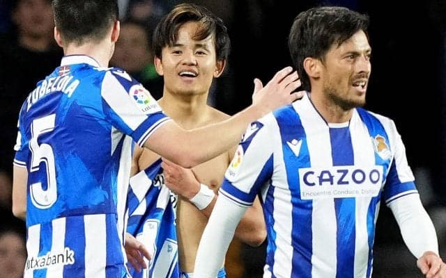 久保建英が引退発表のダビド・シルバに惜別メッセージ「多くのことを学び、サッカー選手として成長することができました」