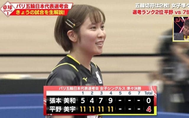 【公式】「第5回パリ五輪日本代表選考会」準々決勝 平野vs張本＆張本vs宇田 当日解説SP！｜卓球ジャパン！2023年7月22日