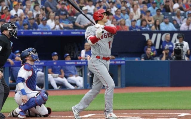 【MLB】大谷翔平、前日から2試合“3打席連発”37号→38号→39号”アーチ　先制166キロ弾に現地記者「正気ではない」と驚愕