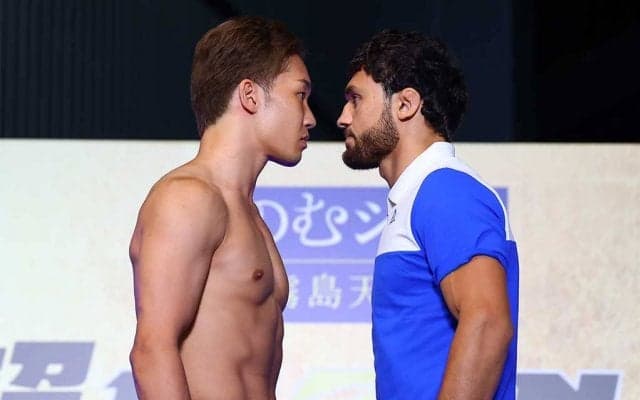 【超RIZIN.2】朝倉未来、わずか“5センチ”の至近距離フェイスオフ　「調子いいです、明日KOします」と新王者宣言