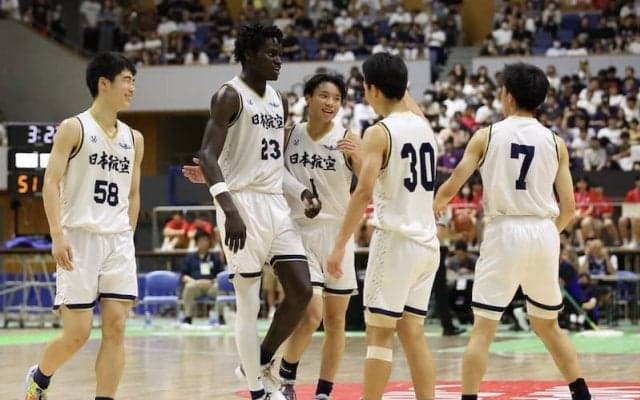 日本航空がインターハイ男子決勝を制して初の日本一…ジェラマイアが驚異の活躍で東山に勝利