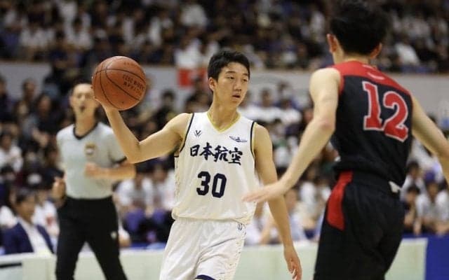 決勝の舞台でも躍動した日本航空の2年生PG、大道一歩「3年生の存在はすごく大きい」