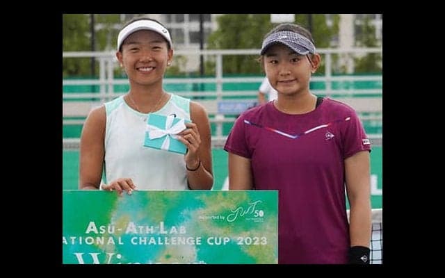  長谷川愛依が準優勝 ITF札幌 