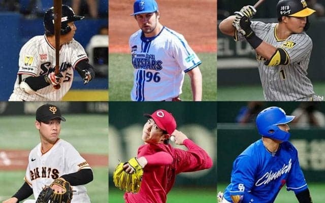 「月間JERAセ・リーグAWARD」6・7月度大賞候補発表　“最強助っ人”や“虎のドラ1”も