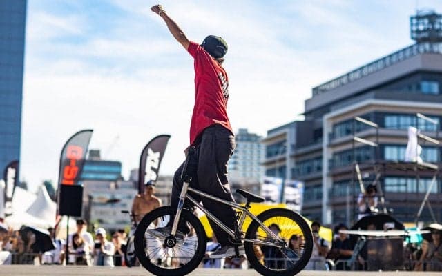 彼の勢い止まるところを知らず。BMXフラットランド界の神童、片桐悠が今シーズン3度目の優勝【FLATARK produced by ARK LEAGUE】in YUSF