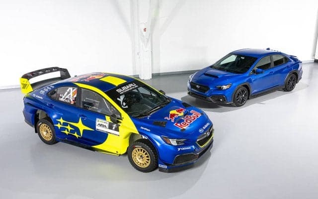 スバル・モータースポーツUSAがVB型WRXのラリーカーを公開。初戦は8月のオジブウェ・フォレスト