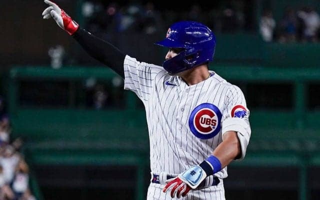 【MLB】鈴木誠也、13戦ぶり9号でマルチ安打　野手の103キロ“超遅球”を豪快一振り