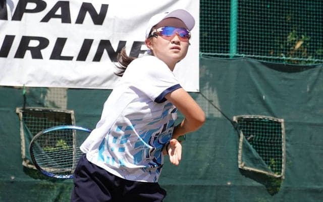 「第41回 第一生命全国小学生テニス選手権大会」の女子シングルス8強が決定。上位4シードが3回戦で敗退