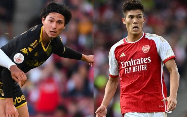 プレミアリーグでの対戦以来？南野と冨安が再びユニフォーム交換！「激アツ」「最高にかっこいい」