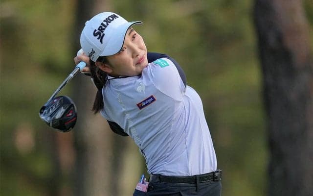 【女子ゴルフ】小祝さくらがロケットスタート、8アンダーの単独首位　北海道meijiカップ初日