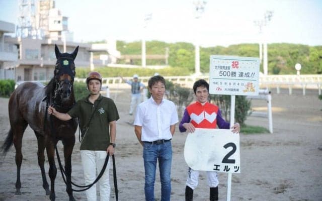 【TCK】月岡健二調教師が地方通算500勝…「勝ち鞍を伸ばせるよう頑張っていく」