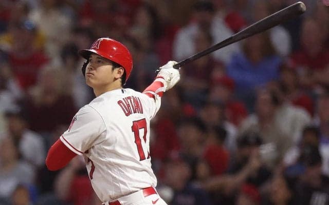 【MLB】大谷翔平、驚異の“OPS1.101”に米データサイト「とんでもない」　左中間へ169キロ“弾丸”二塁打で9試合連続安打