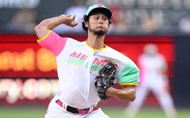【MLB】ダルビッシュ「金田さんは厳しいなぁ」　奪三振の上位2人は「ゲームに出てくる選手」