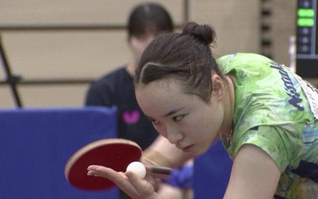 伊藤美誠 全日本のリベンジ達成で4強入り！みうみま対決へ｜第5回パリ五輪日本代表選考会