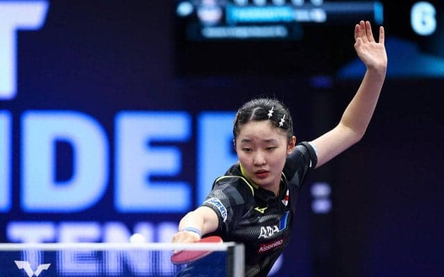 15歳・張本美和 世界9位の韓国選手に敗れてベスト4で姿を消す【卓球 WTTリマ】